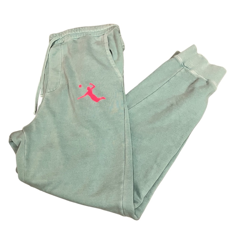 Independent Trading Company AVP‎ Mint Green Beach Volleyball Joggers Size M - Picture 2 of 7